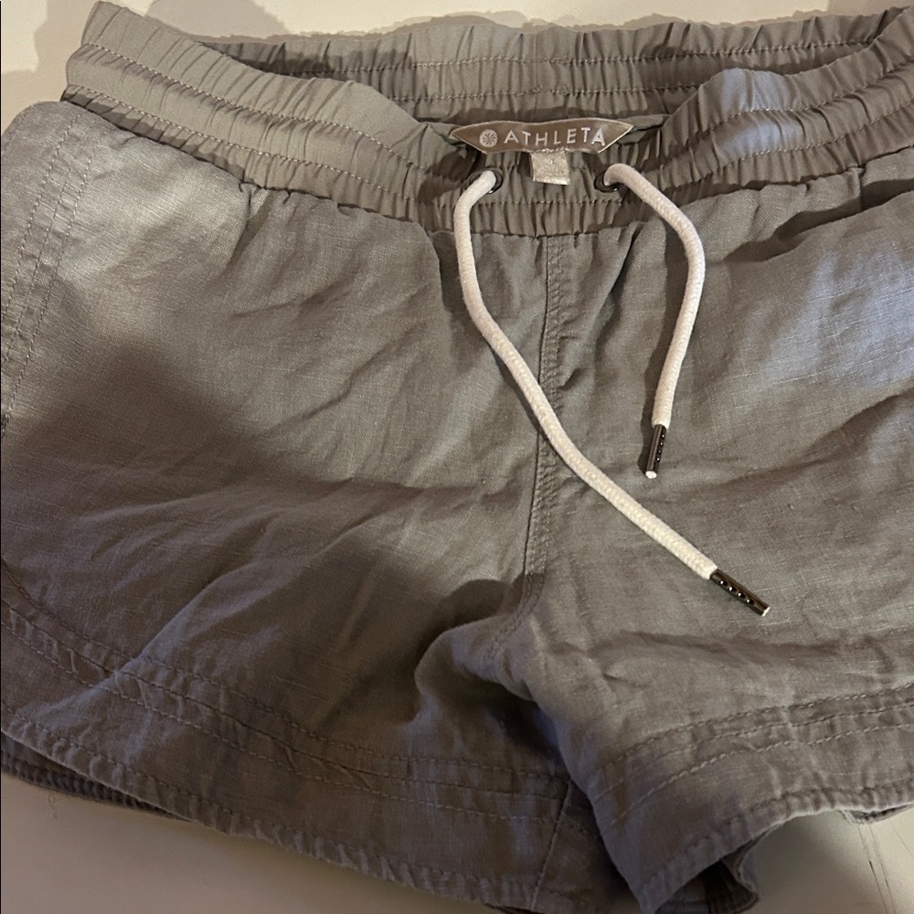 Athleta Light Gray Casual Shorts